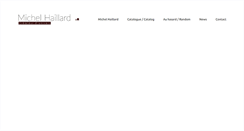 Desktop Screenshot of michel-haillard.com